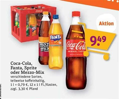 Coca Cola Fanta Sprite Oder Mezzo Mix Angebot Bei Lidl 1Prospekte De