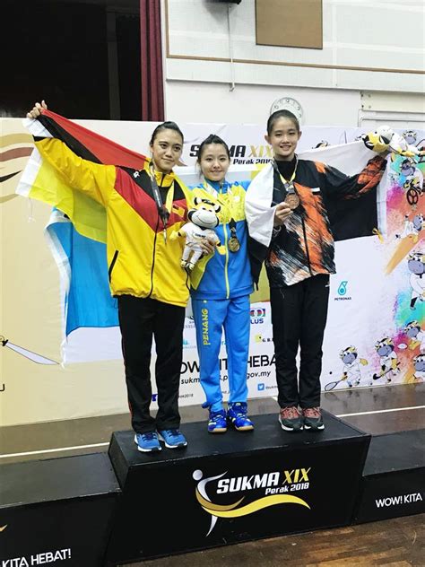 Sukma 2018 State Golden Girls Deliver Two Gold Medals For Penang