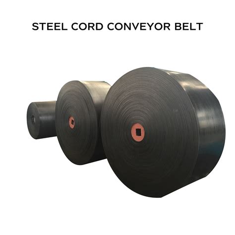 Steel Cord St Width M To M Per Roll Conveyor Belt