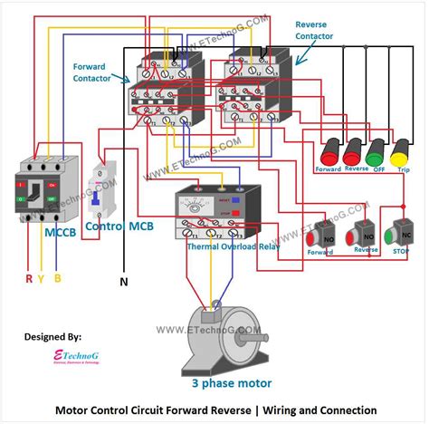 Understanding The Wiring Diagram For Forward Reverse Contactor