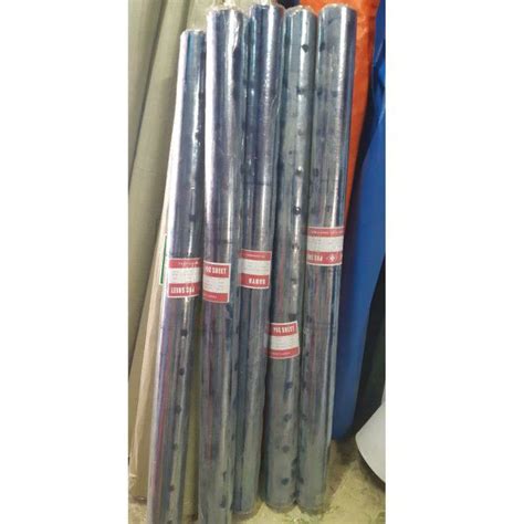 plastik pvc roll  cm   yard