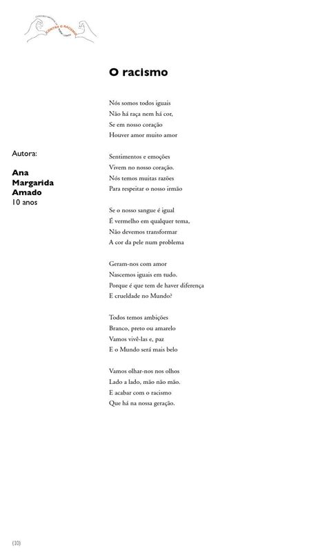 Poema Sobre O Preconceito - Poemas Sobre Preconceito E Racismo - RETOEDU