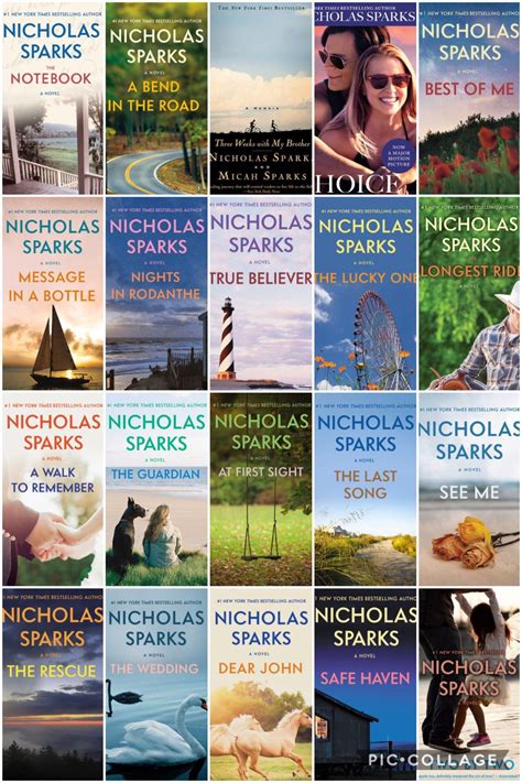 Nicholas sparks novels – Artofit