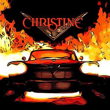 "Christine car cartoon " Poster for Sale by The Fit | Redbubble