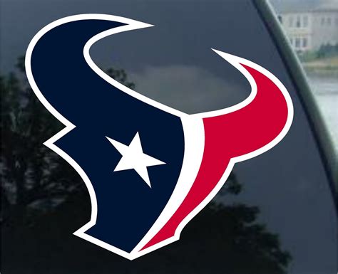 Houston Texans Vinyl Decal Car Window Bumper Mirror Laptop Etsy