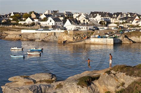 Le Port Et La Plage De Kerroch Ploemeur Fanch Galivel Photographe