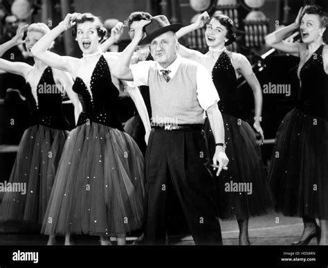 THE JIMMY DURANTE SHOW, Jimmy Durante (front), 1954-1957 Stock Photo ...