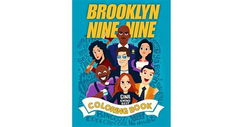 Brooklyn 99 Coloring Book Adorable T For Those Who Are Huge Fans Of