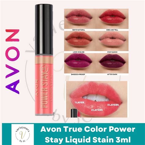 Avon True Power Stay 10 Hours Liquid Stain 3ml Shopee Philippines