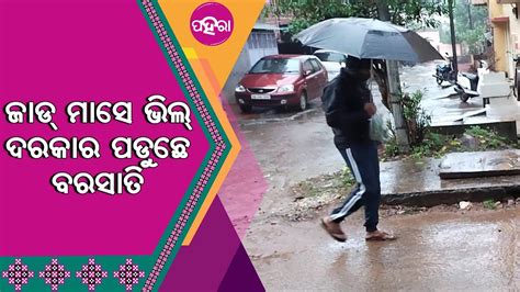 Unseasonal Rain In Rourkelaକେନ୍ତା ଦିନ୍ ଆଏଲା ଯେ ଲୁକେ ସ୍ୱେଟର ପିନ୍ଧବେ କି ବରସାତି ଯେ ଜାନି ନାଇଁ