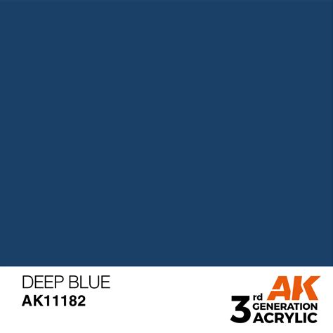 Buy DEEP BLUE – INTENSE online for2,75€ | AK-Interactive