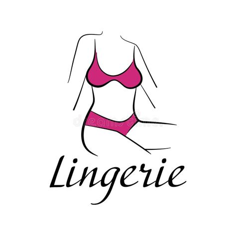 Vector Logo Of A Lingerie Store Sex Shop Stock Vector Illustration