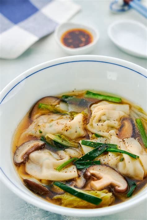 Gyoza Soup Recipe Comforting Japanese Dumpling Soup