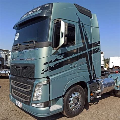 Laterais Cegonheiro Volvo Fh Globetrotter S Teto