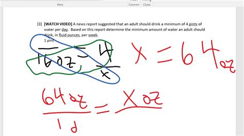 Rate Word Problem Set 2 Video YouTube