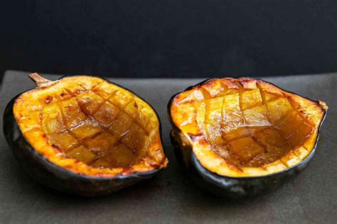 Baked Acorn Squash With Butter And Brown Sugar Recipe