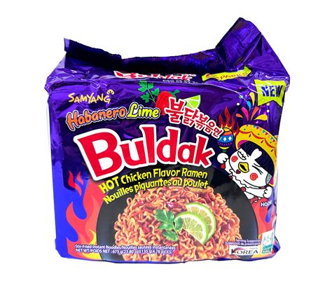 SAMYANG HOT CHICKEN FLAVOR RAMEN HABANERO LIME SY HITMARK