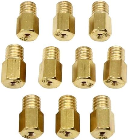 Amazon XQSM 10pcs Hex Type Main Jets 200 290 Compatible With