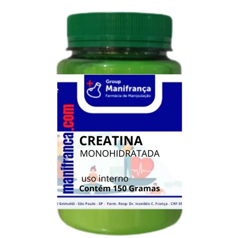 creatina monohidratada  pura  manifranca