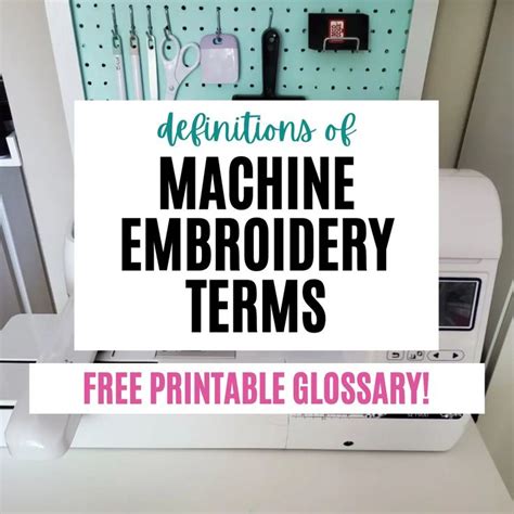 Embroidery Machine Tutorials | Machine embroidery tutorials ...