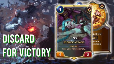 Discard Power Up Sion Jinx Deck Legends Of Runeterra Indonesia