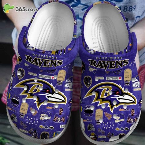 Baltimore Ravens Crocs 365crocs