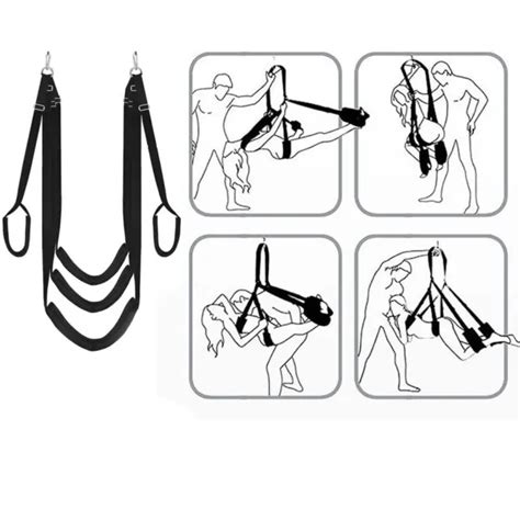 For Couples Love Slings Bdsm Hanging Sex Swing Bondage Handcuffs Adult