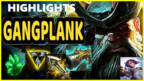 Gangplank Top Highlights Diamond Iii Youtube