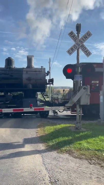 The Railroad Crossing On Cherry Hill Road Strasburg Railroad Youtube