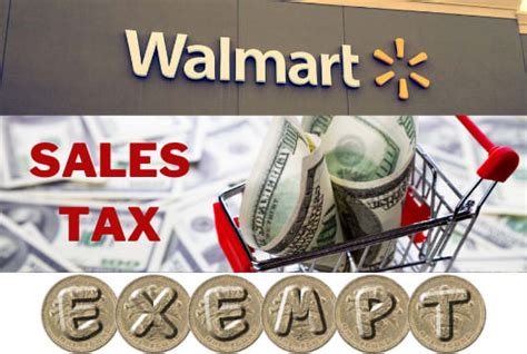 Walmart Sales Tax Exemption In All States Timothy Martinez