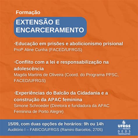 Projeto Conviv Ncias Promove Debate Sobre Encarceramento E Quest Es