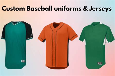 Custom Baseball Jerseys : The Key to Winning Strategies