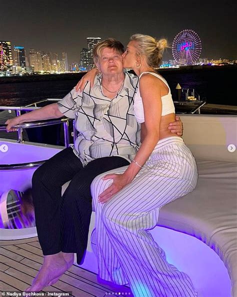 Nadiya Bychkova Sets Pulses Racing In A Black Bikini As She Poses Up A