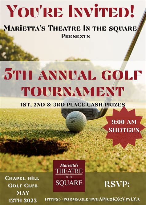 Marietta Theatre Square 2023 Golf Tournament | M. Theatre Square