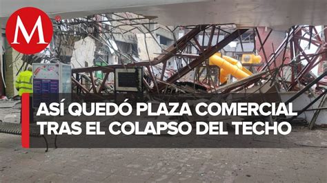 Investigan si techo de plaza comercial en Tijuana cayó por falta de