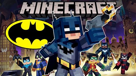 Try This Epic Batman Map In Minecraft Youtube