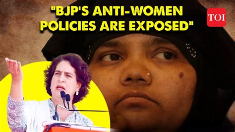 Priyanka Gandhi Says Veil Is Off BJP S Anti Women Policies After