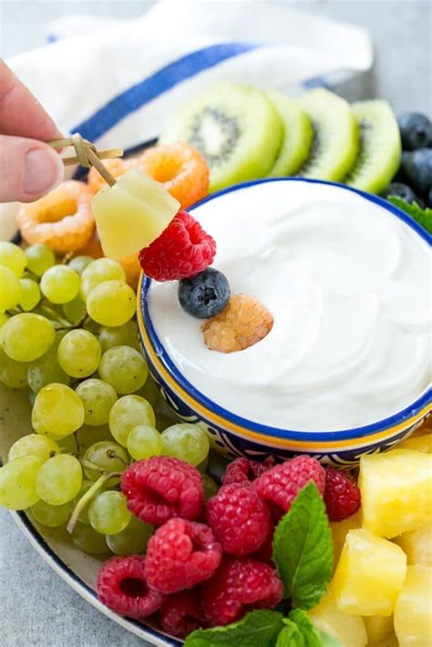 Cream Cheese Fruit Dip Dinner At The Zoo