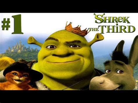 Shrek The Third Walkthrough Gameplay Part 1 | PC - GamesSkowBa