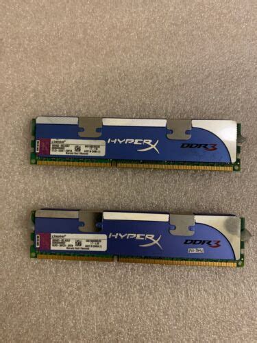 Kingston Hyperx 4gb 2x2gb 1600 Mhz Ddr3 Khx1600c9d32g Ebay