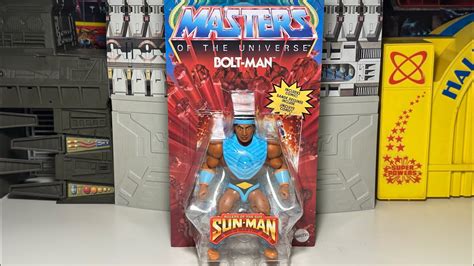 Masters Of The Universe Sun Man Rulers Of The Sun Bolt Man Youtube