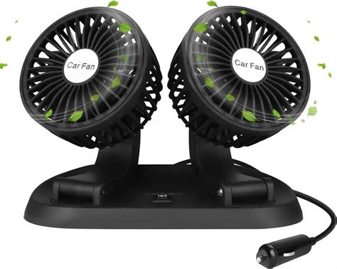 abuplastics car double fan  air circulation  piece