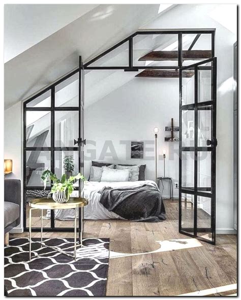 Перегородка из бруса для зонирования комнаты в квартиры | Angate