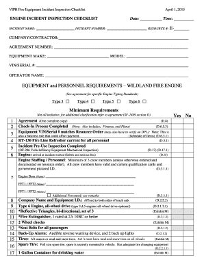 Fillable Online Fs Fed VIPR Fire Equipment Incident Inspection