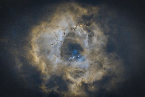 The Rosette Nebula NGC2237 Hubble Palette Look At All Flickr