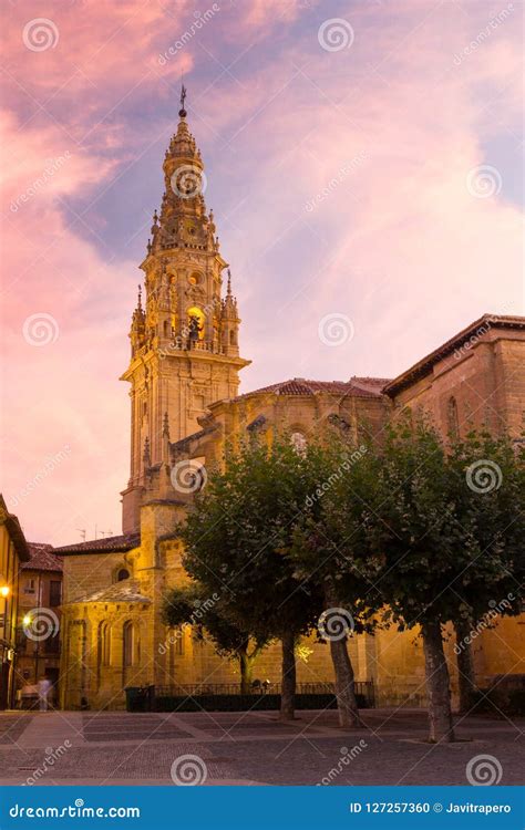 Catedral De Santo Domingo De La Calzada Espanha Foto De Stock Imagem