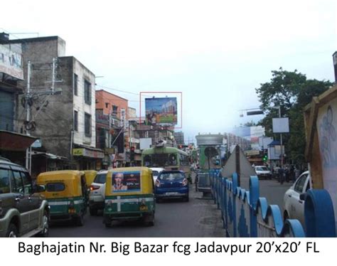 Hoardings In Garia 45 Bus Stand Patuli Crossing Kolkata 1 Hoardings