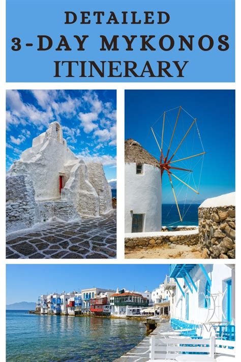 3 Days In Mykonos Itinerary For First Timers Unfolding Greece