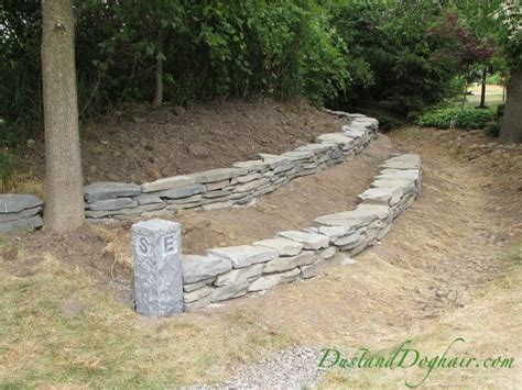 DIY inexpensive Stone Wall install | Hometalk