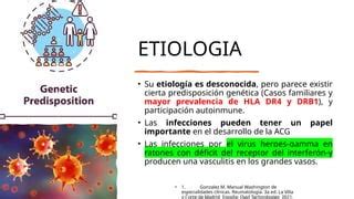 Artritis De C Lulas Gigantes Caracteristicas Generales Ppt